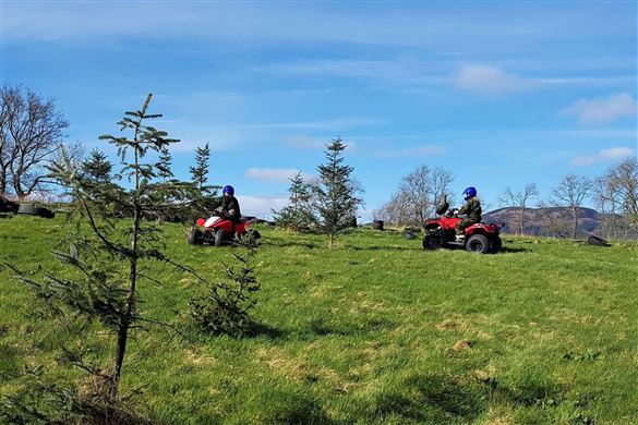 Family Friendly Quad Experience (One Adult Two Juniors) - Stirlingshire