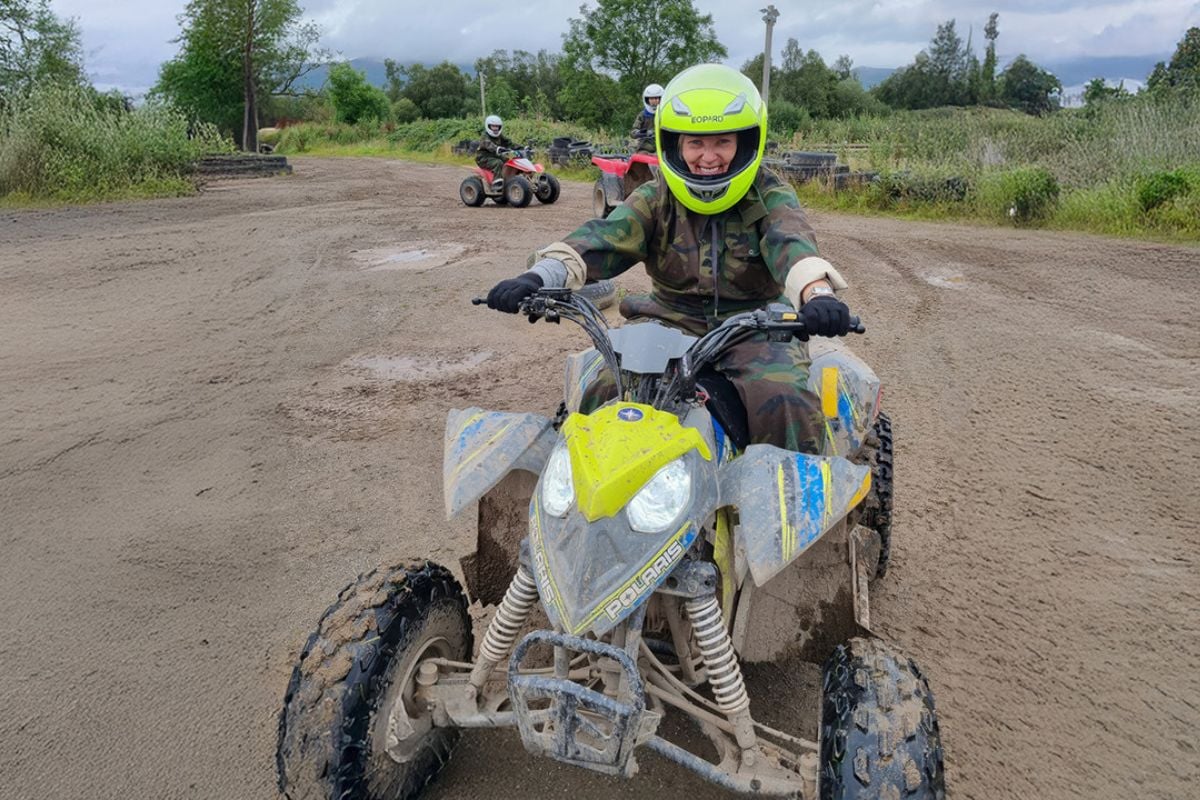 Quad Biking Session For Three (16yrs+)