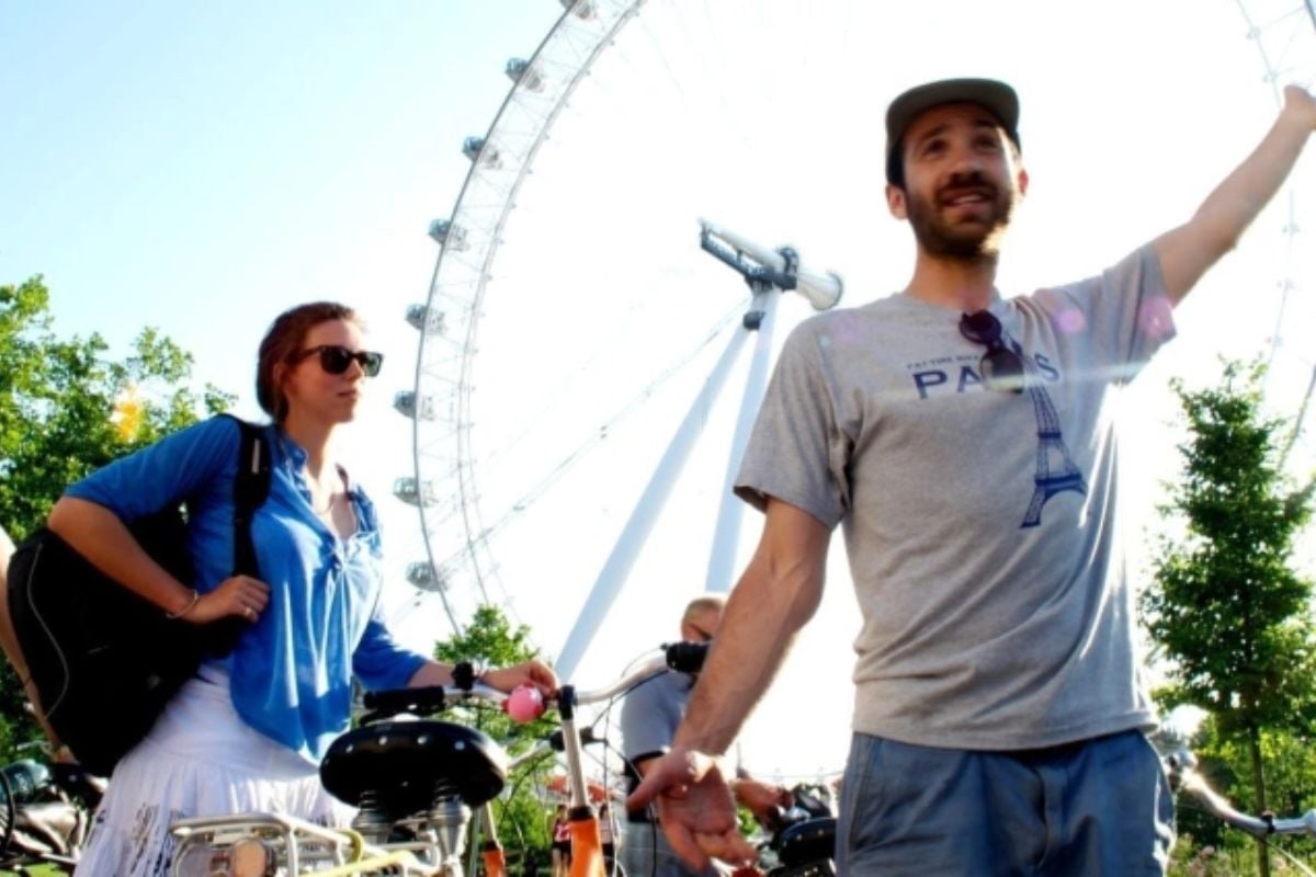 River Thames Evening Bike Tour of London