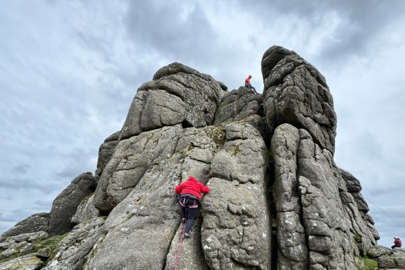 Rock Climbing in Dartmoor