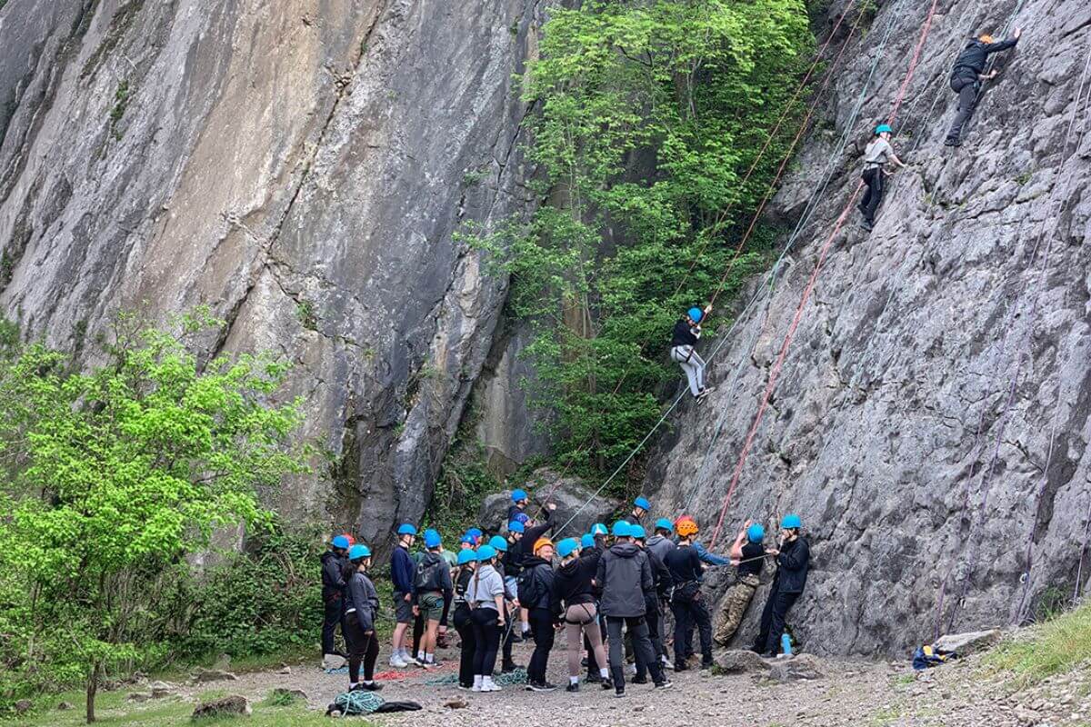 Rock Climbing Taster at Dinas Rock in South Wales