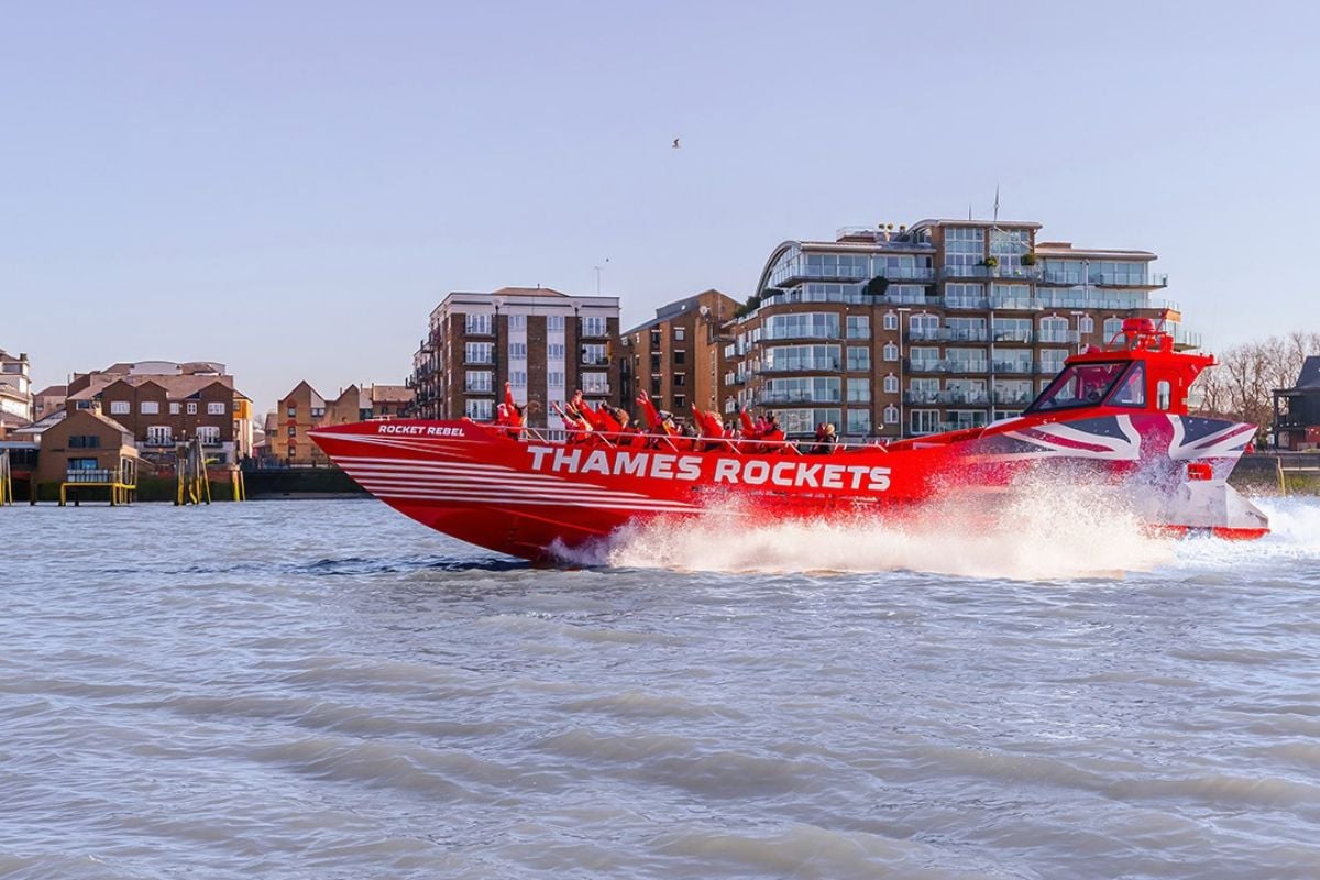 'Rocket Rebel' Thames Speedboat Adventure (Child 14 & Under)
