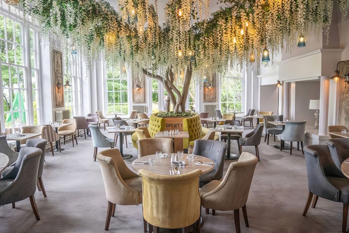Shrigley Hall Hotel One Night Break with Dinner and Breakfast for Two