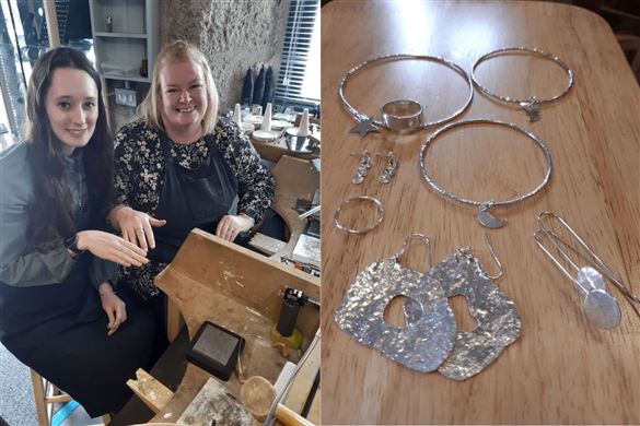 Silver Jewellery Workshop - Cornwall