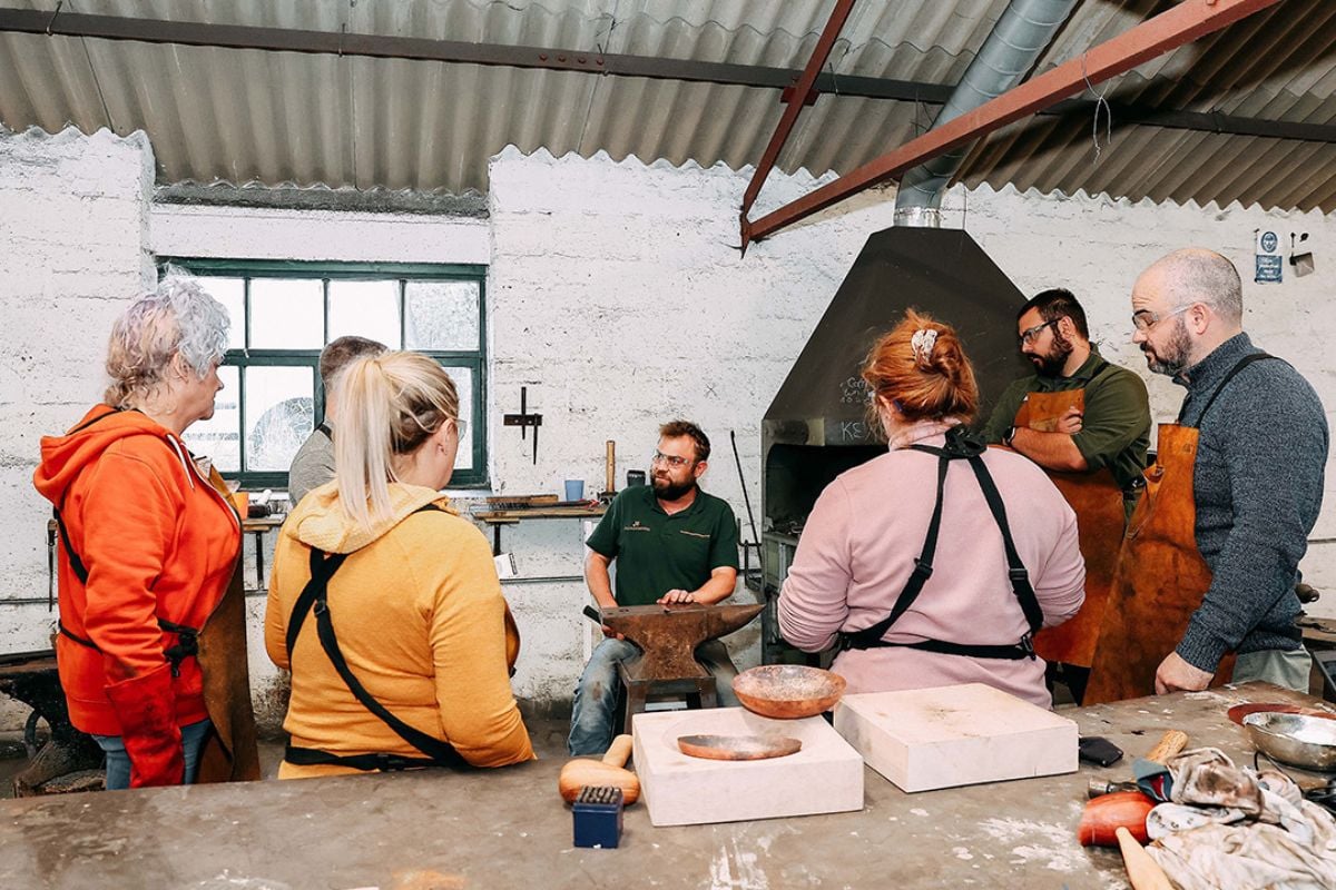 Silversmithing in the Peak District