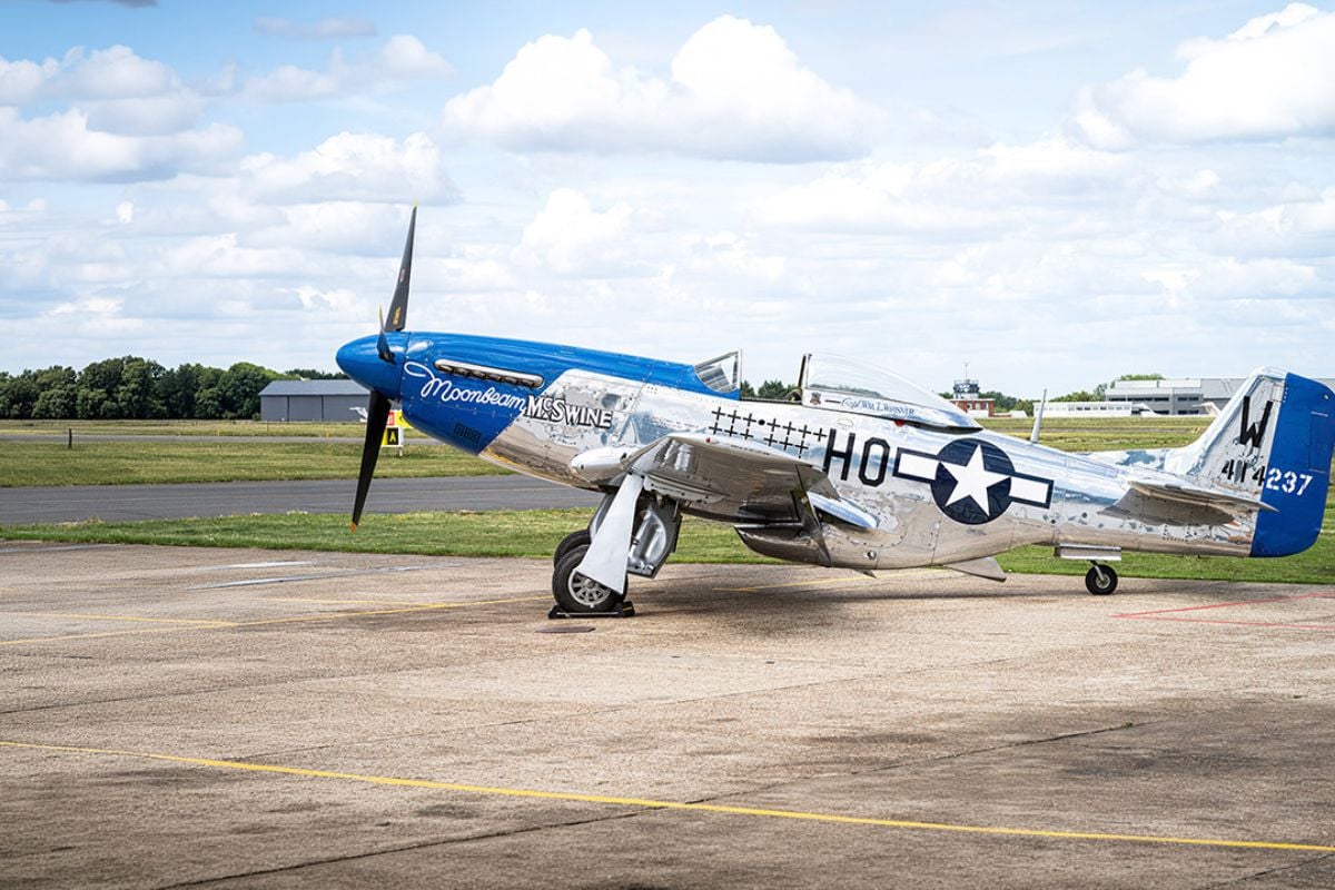 A 'Sit in a Mustang' Experience at Biggin Hill