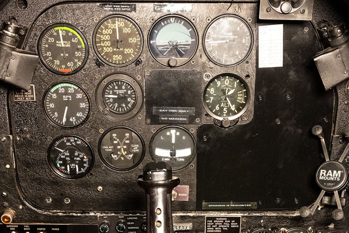 A 'Sit in a Mustang' Experience at Biggin Hill