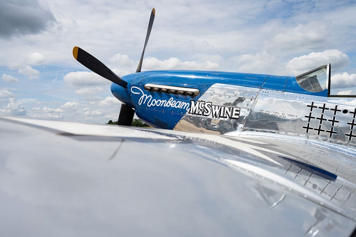 A 'Sit in a Mustang' Experience at Biggin Hill