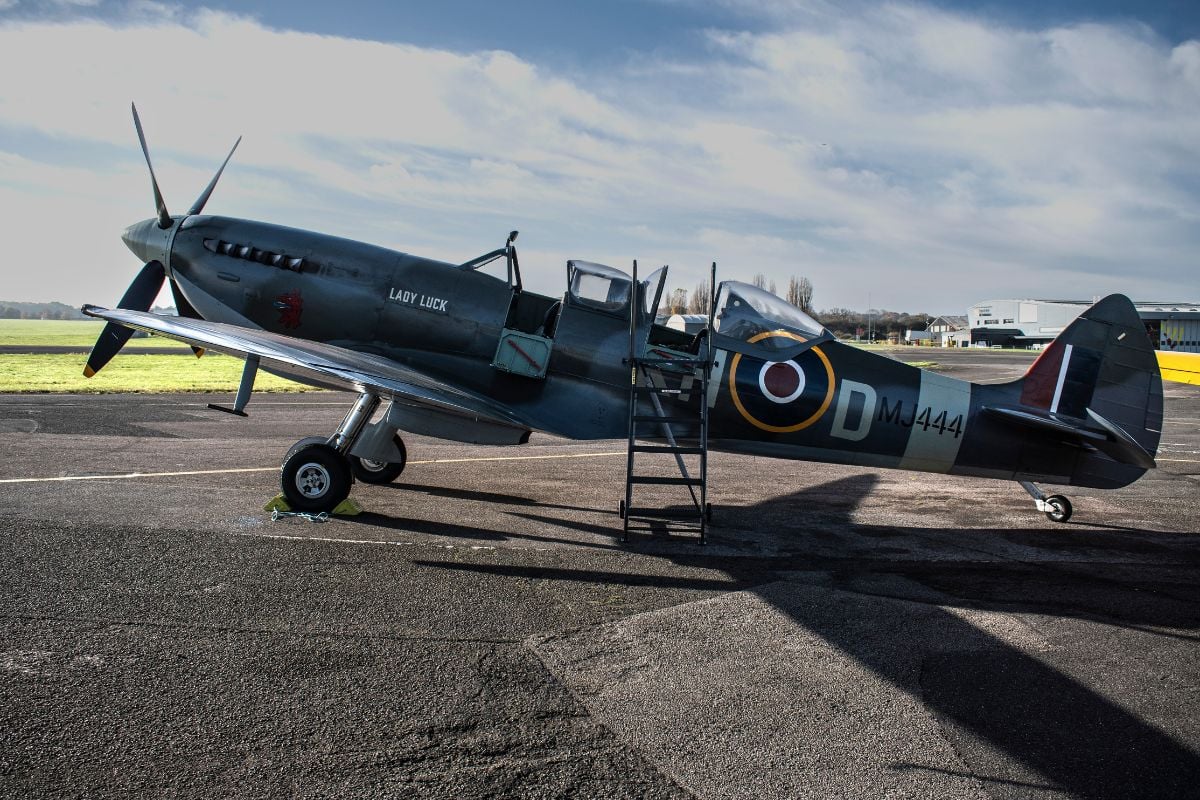A 'Sit in a Spitfire' Experience at Biggin Hill