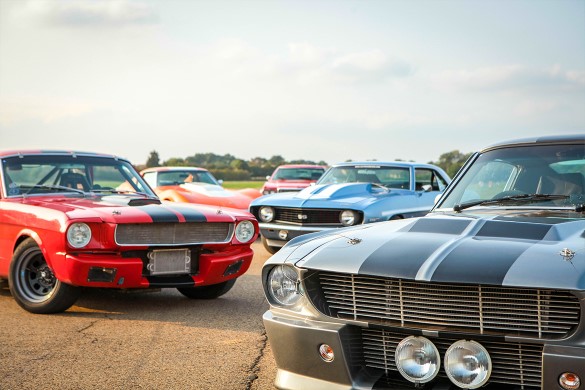 Six American Muscle Drive with High Speed Passenger Ride