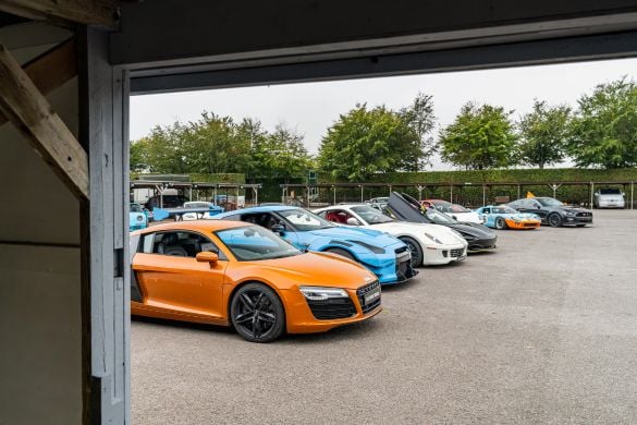 Six Supercar Drive with High Speed Passenger Ride