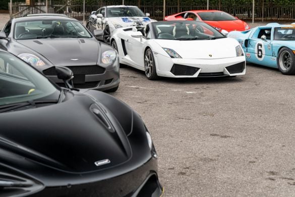 Six Supercar Thrill with High Speed Passenger Ride