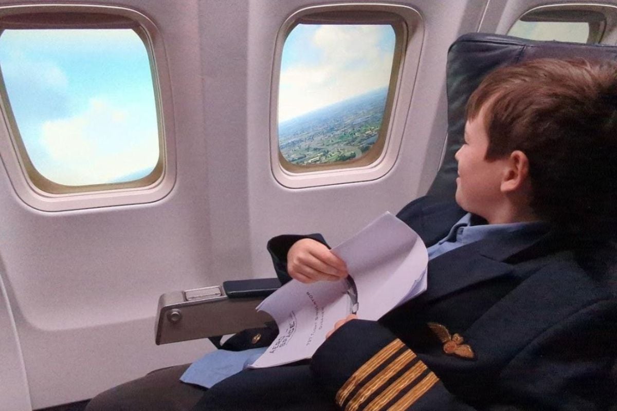 'Sky Cadets' Junior Flight Simulator Experience