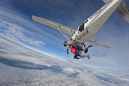 Tandem Skydive At Shotton Airfield - Durham