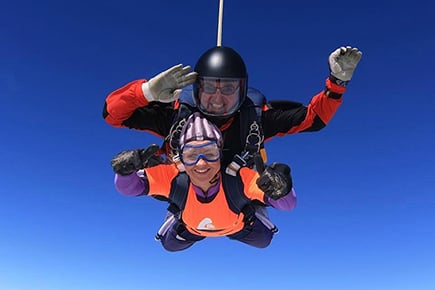 Skydiving at Shotton Airfield