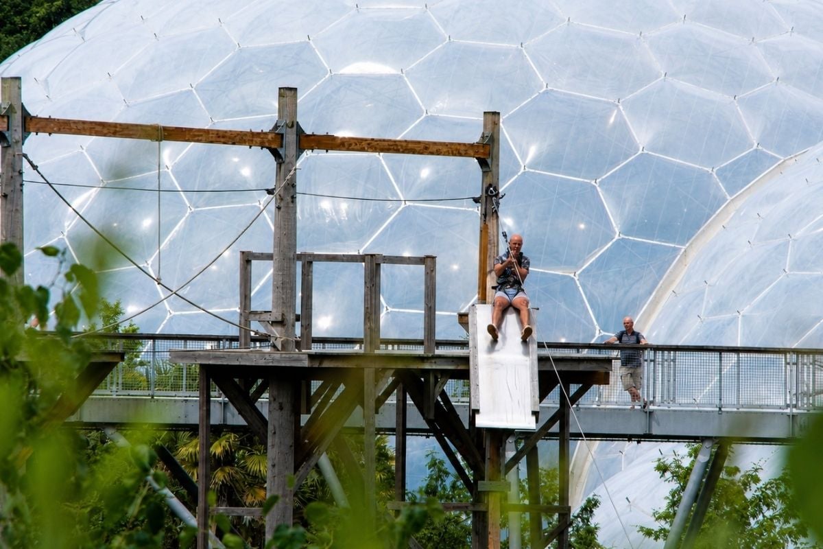 'Skytrek' High Ropes Course for Two at Hangloose Cornwall