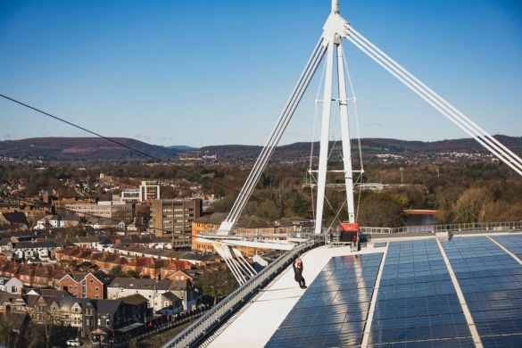 Zip World Stadium Flyer Zipline Experience in Cardiff
