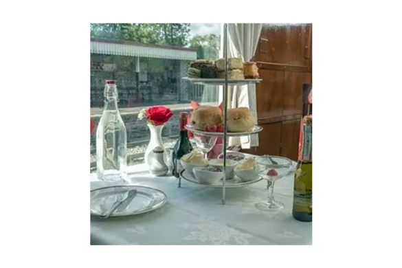 Heritage Steam Train Cream Tea for Four - Staffordshire