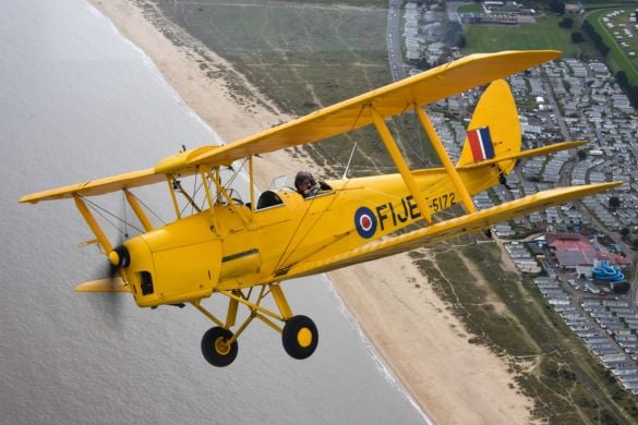 Suffolk Coastline Tiger Moth Tour - Great Yarmouth