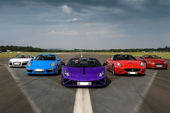 Supercar Blast with High Speed Passenger Ride