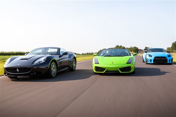 Supercar Triple Thrill - Weekday inc High Speed Ride and Photo Print