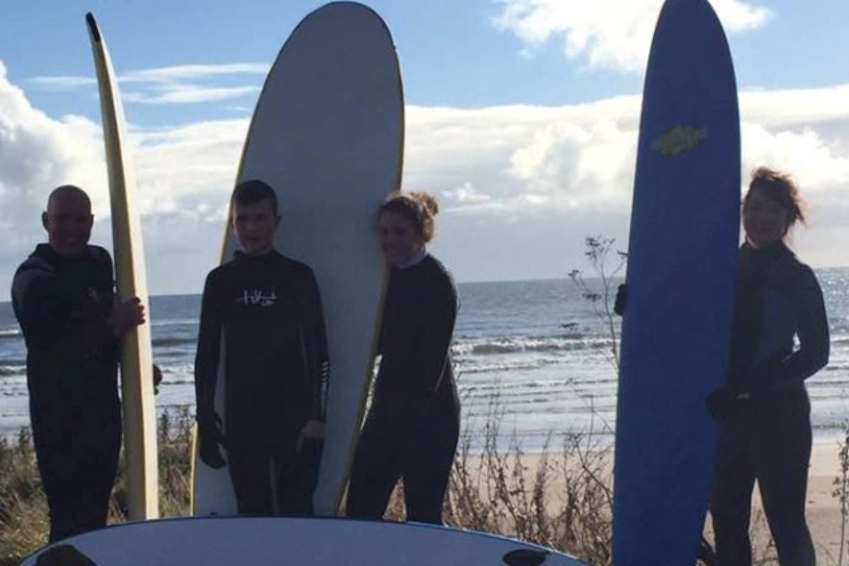 2 Hour Surfing Lesson in Northumberland