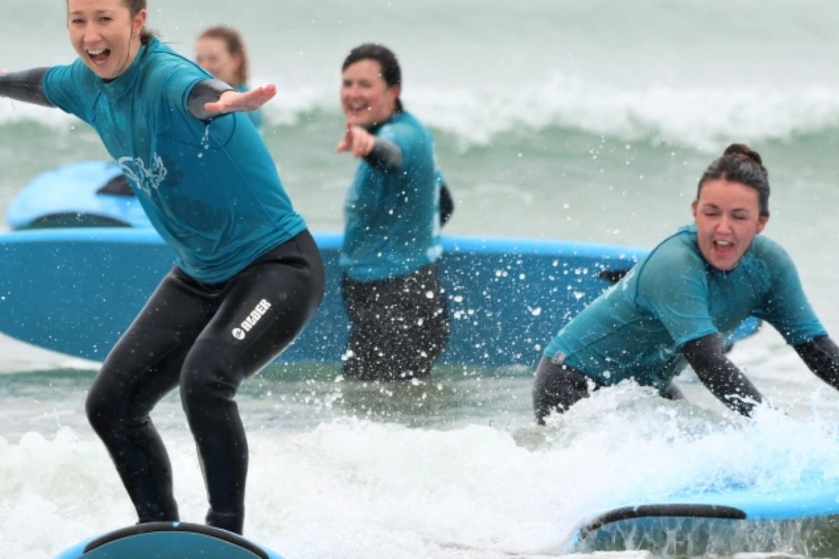 Private Surfing Lesson, Pizza & Prosecco for Two