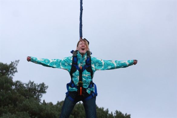 Teen London Bungee Jump