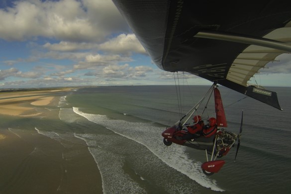 3 Hour Landaway Microlight Flight - Northumbria 