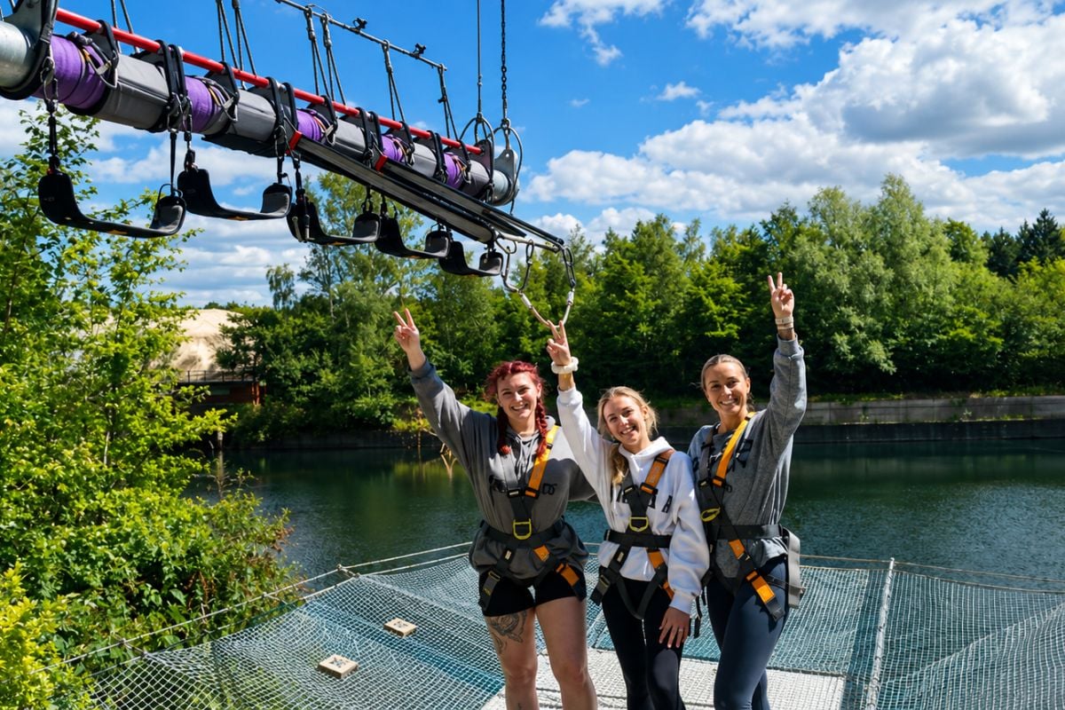 The Giant Swing for Four at Bluewater