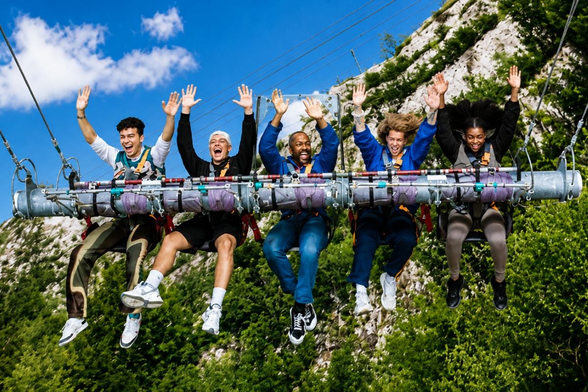 The Giant Swing for One at Bluewater