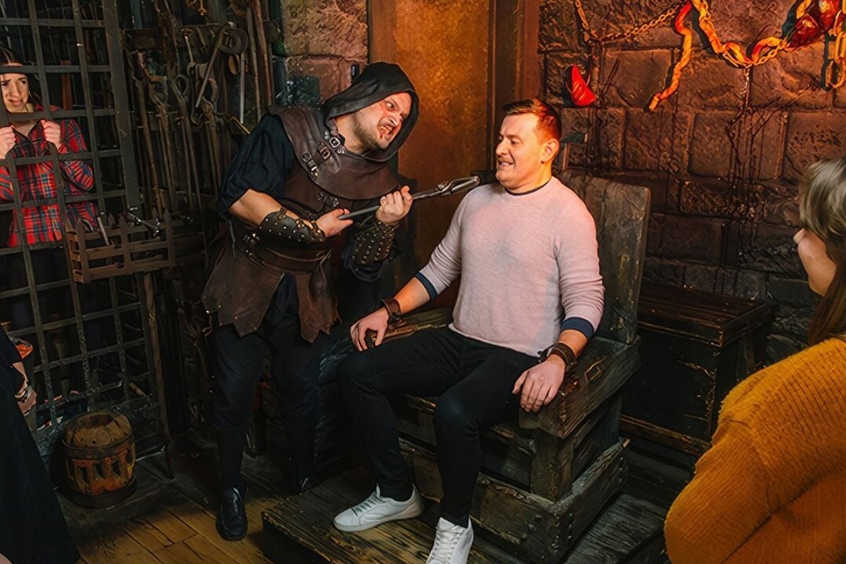 The London Dungeon with Two-course Meal for Three