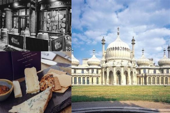 The Royal Pavilion and Sharing Platter for Two - Brighton