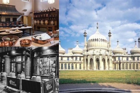 The Royal Pavilion and Sparkling Cream Tea for Two
