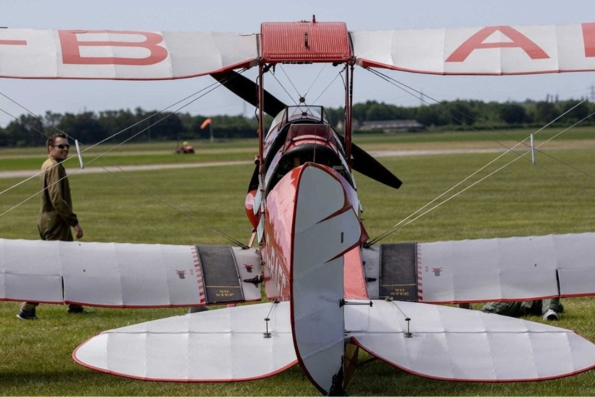 The Ultimate Dambusters Run Tiger Moth Flight