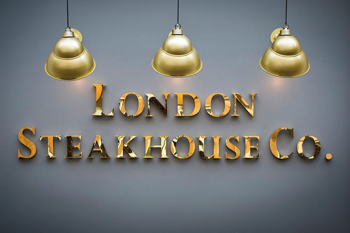 Three Course Meal with Cocktails for Two at London Steakhouse Co