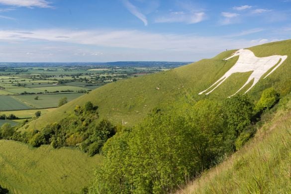 Wiltshire White Horse Helicopter Tour for Two