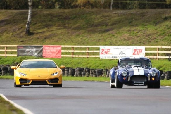 Triple Supercar Thrill with High Speed Passenger Ride