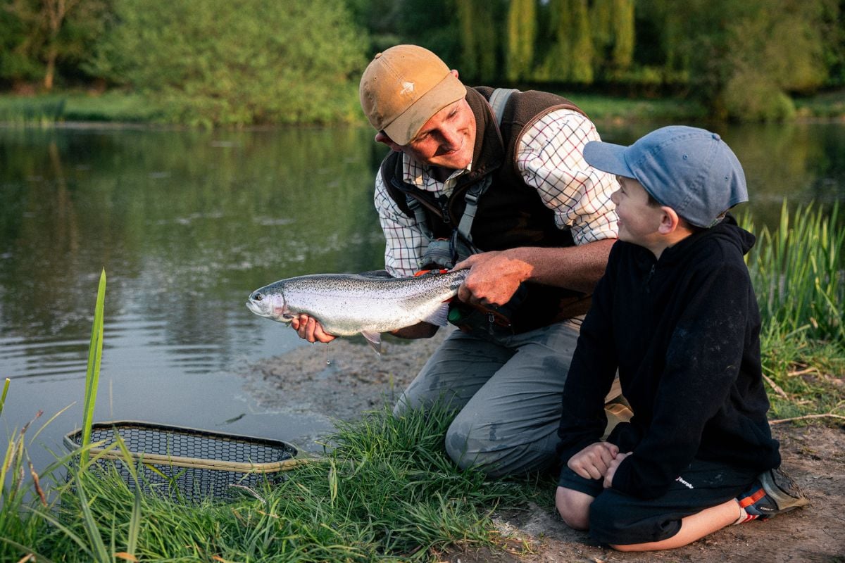 Two Hour Exclusive Fly Fishing for Two in Hampshire