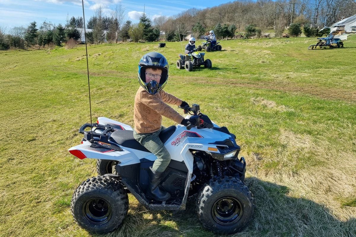 Junior Quad Biking Session for Two (Ages 10+)