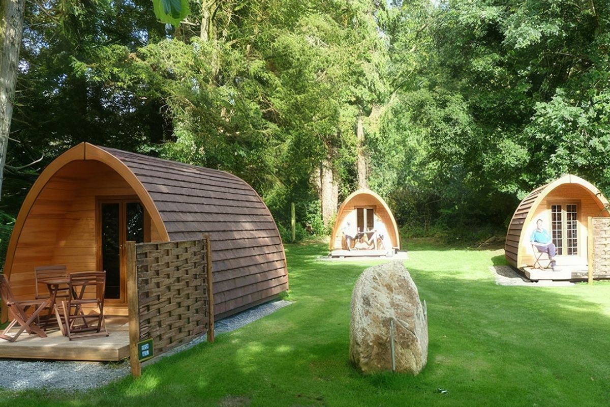 Two Night Glamping and Camping Pod Break