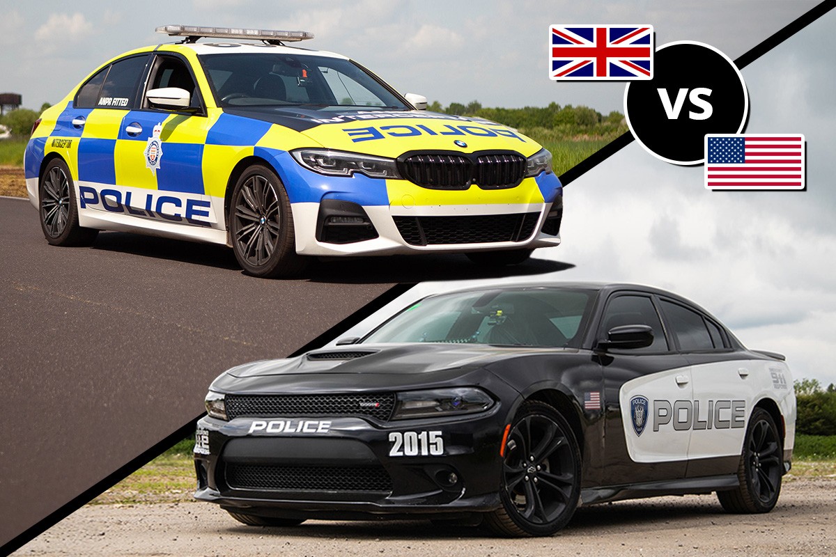 UK vs USA Police Pursuit Driving Experience