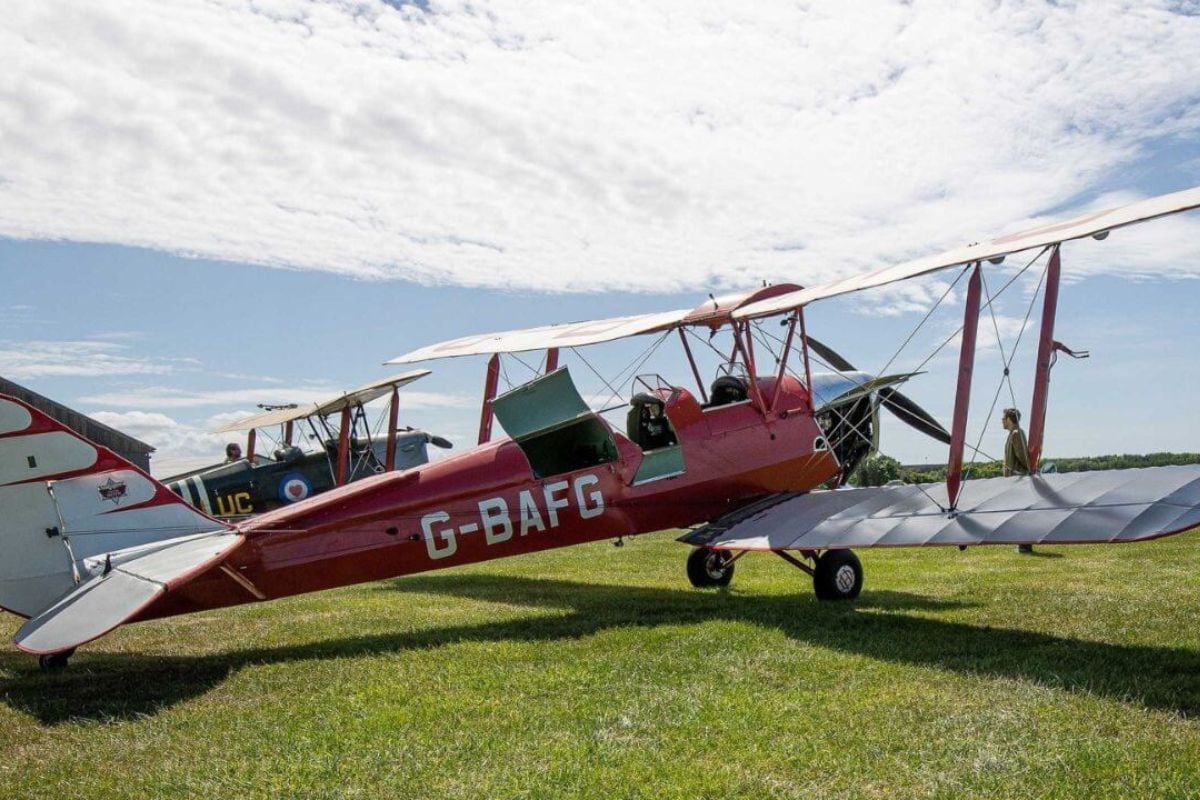 Ultimate Yorkshire Run Tiger Moth Flight in Leeds