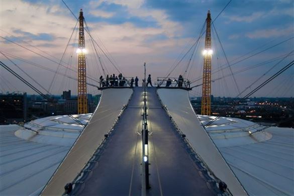 Up at The O2 Climbing Experience