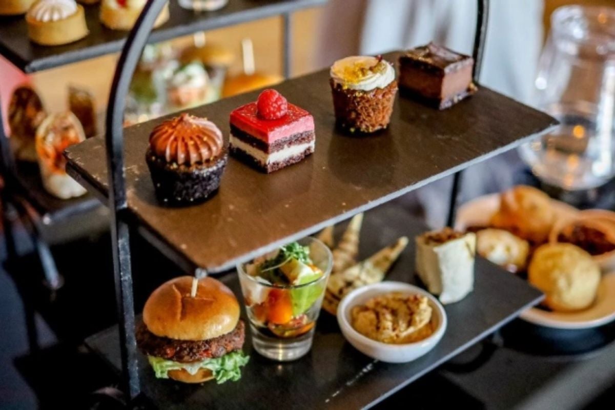 Vegan Afternoon Tea for Two at Malmaison Brighton