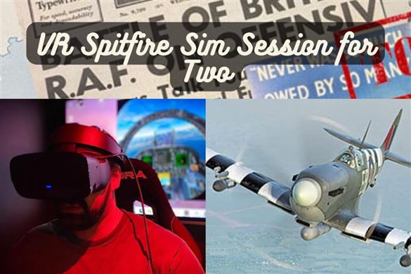 VR Spitfire Sim Session for Two - Blackpool