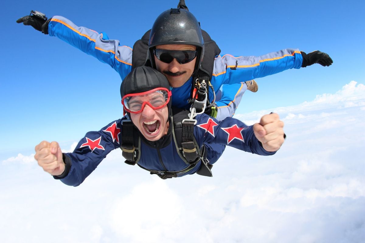 Weekday Tandem Skydiving Jump at Headcorn Airfield