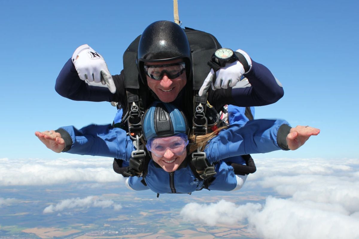 Weekday Tandem Skydiving Jump at Headcorn Airfield