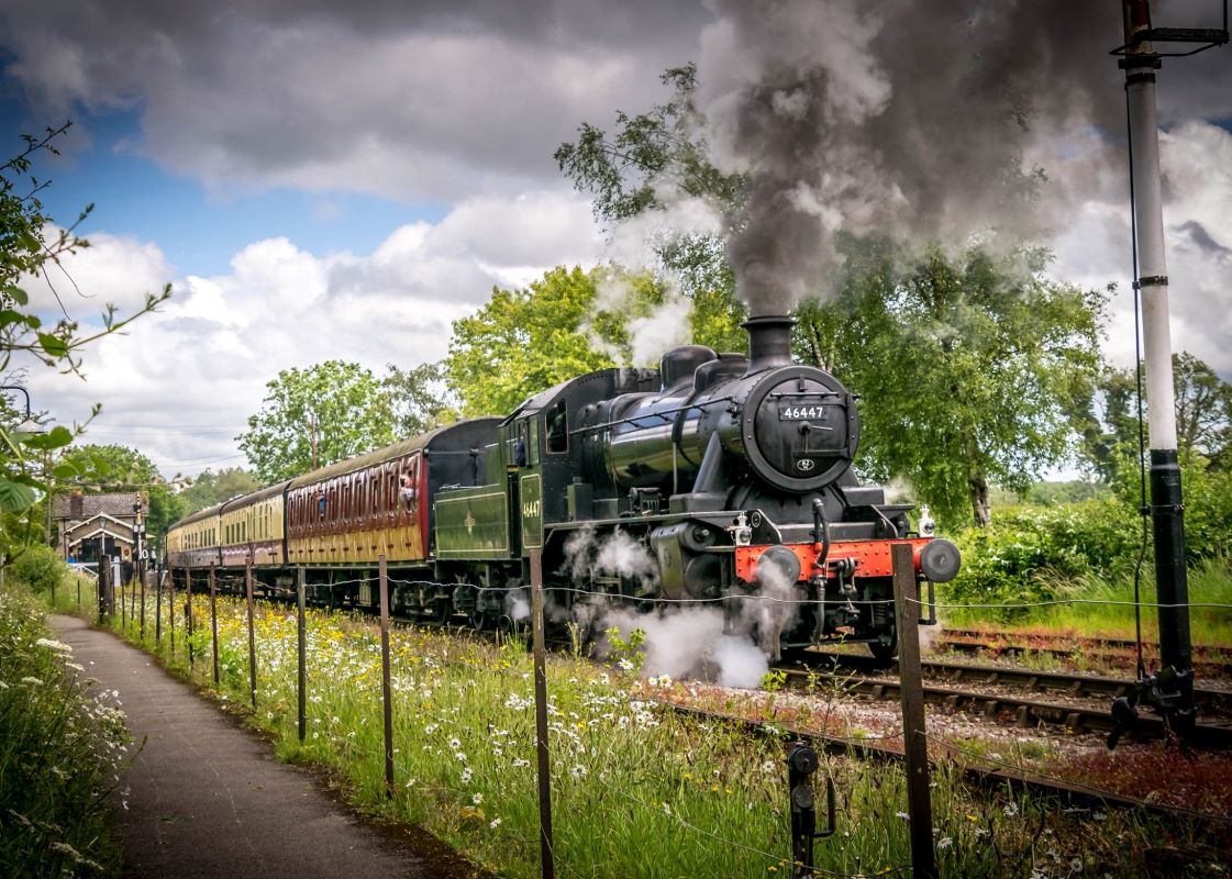 Whistlestop Cream Tea And Train Ride for Two - Somerset