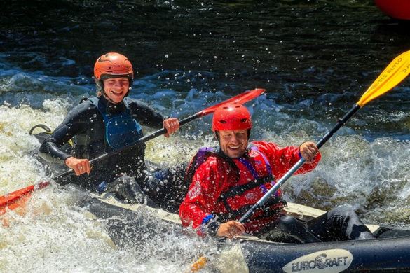 White Water Kayaking for Two